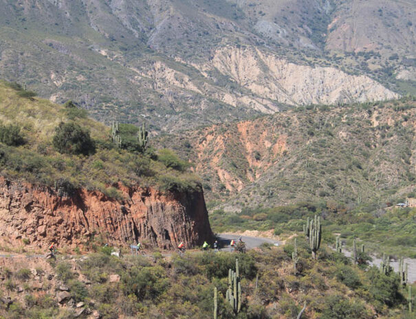 Descenso en Mountain Bike en Cuesta del Obispo