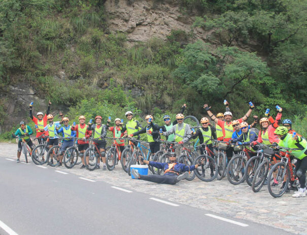 Descenso en Mountain Bike en Cuesta del Obispo