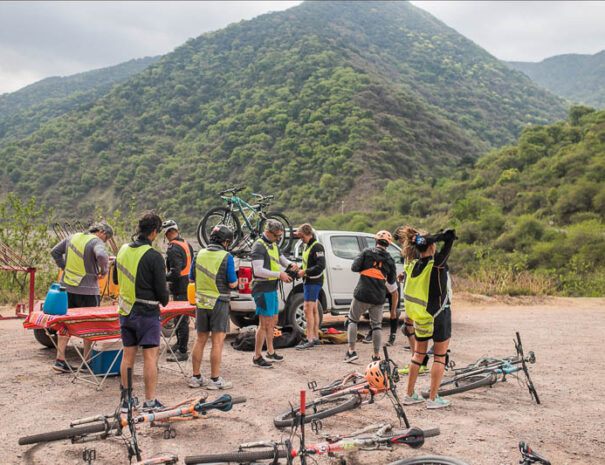 Descenso en Mountain Bike en Cuesta del Obispo